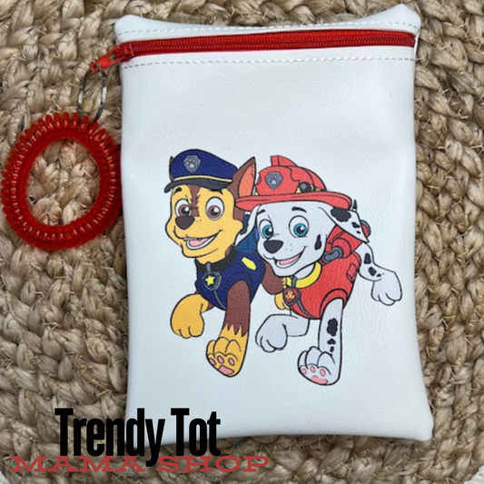 Paw Puppy Dog Zipper Pouch