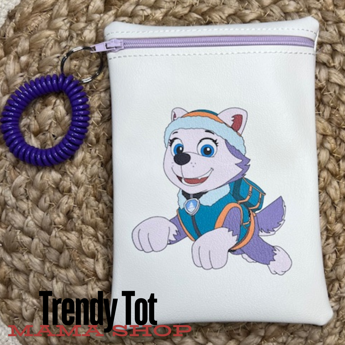 Paw Puppy Dog Zipper Pouch