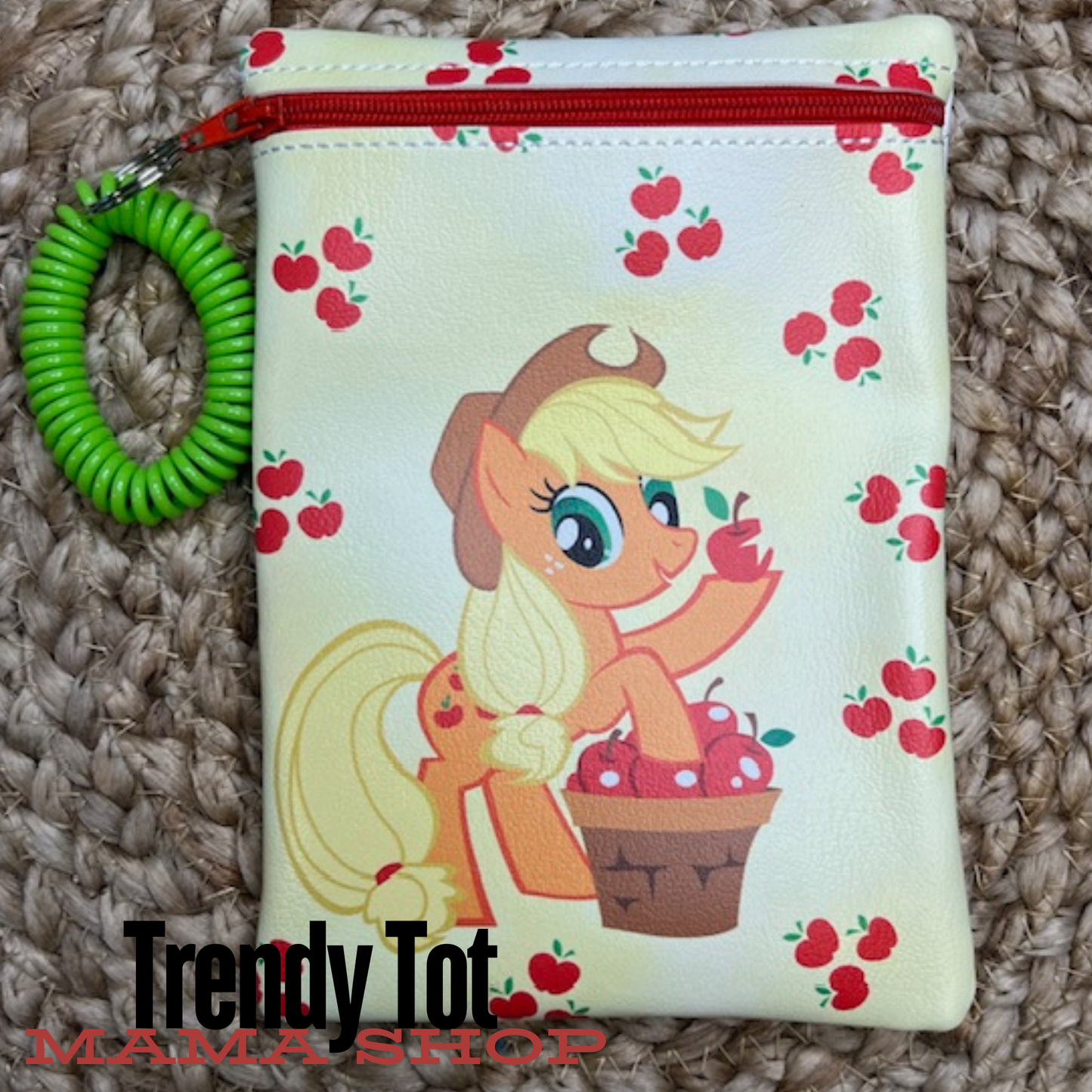 Pony Applejack Zipper Pouch