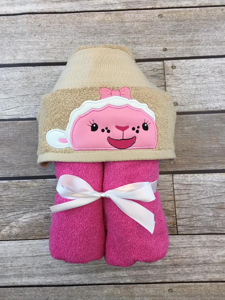 Doctor Girl Hooded Bath Towel