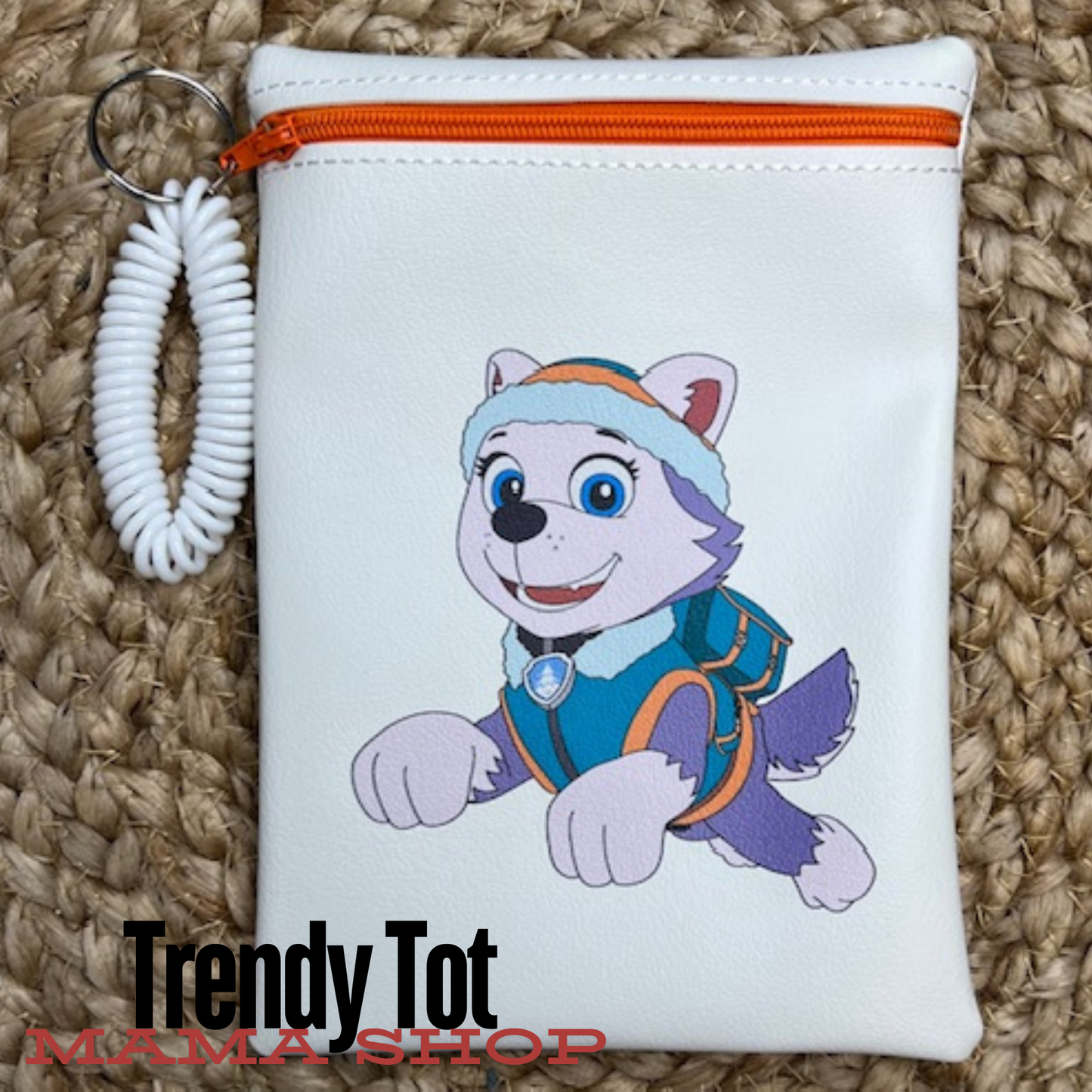 Paw Puppy Dog Zipper Pouch