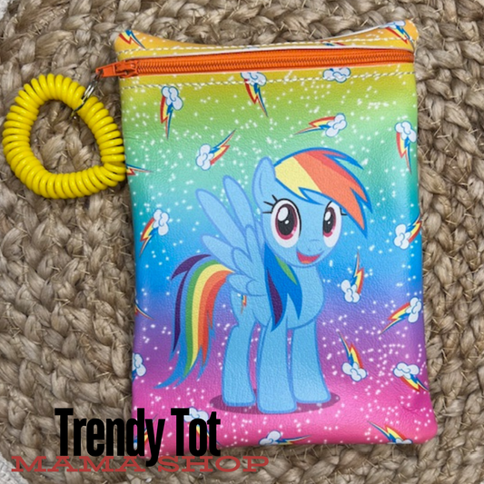 Pony Rainbow Dash Zipper Pouch