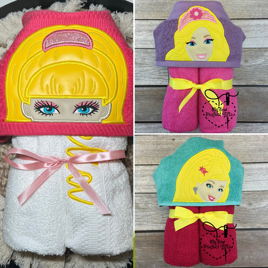 Barbie bath towel sales