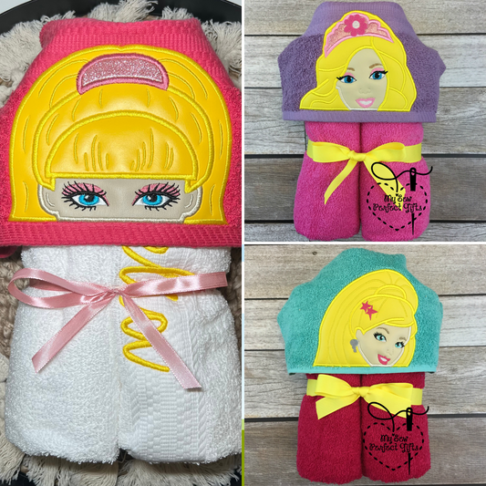 Barbie Hooded Bath Towel