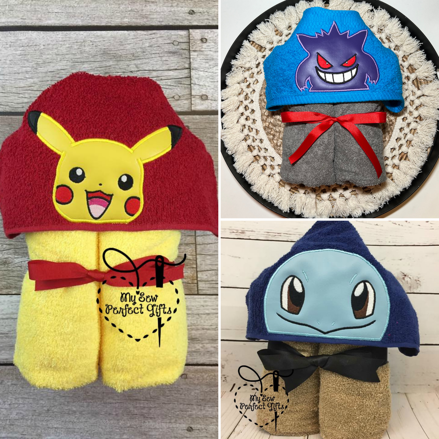 Pokémon Hooded Bath Towel