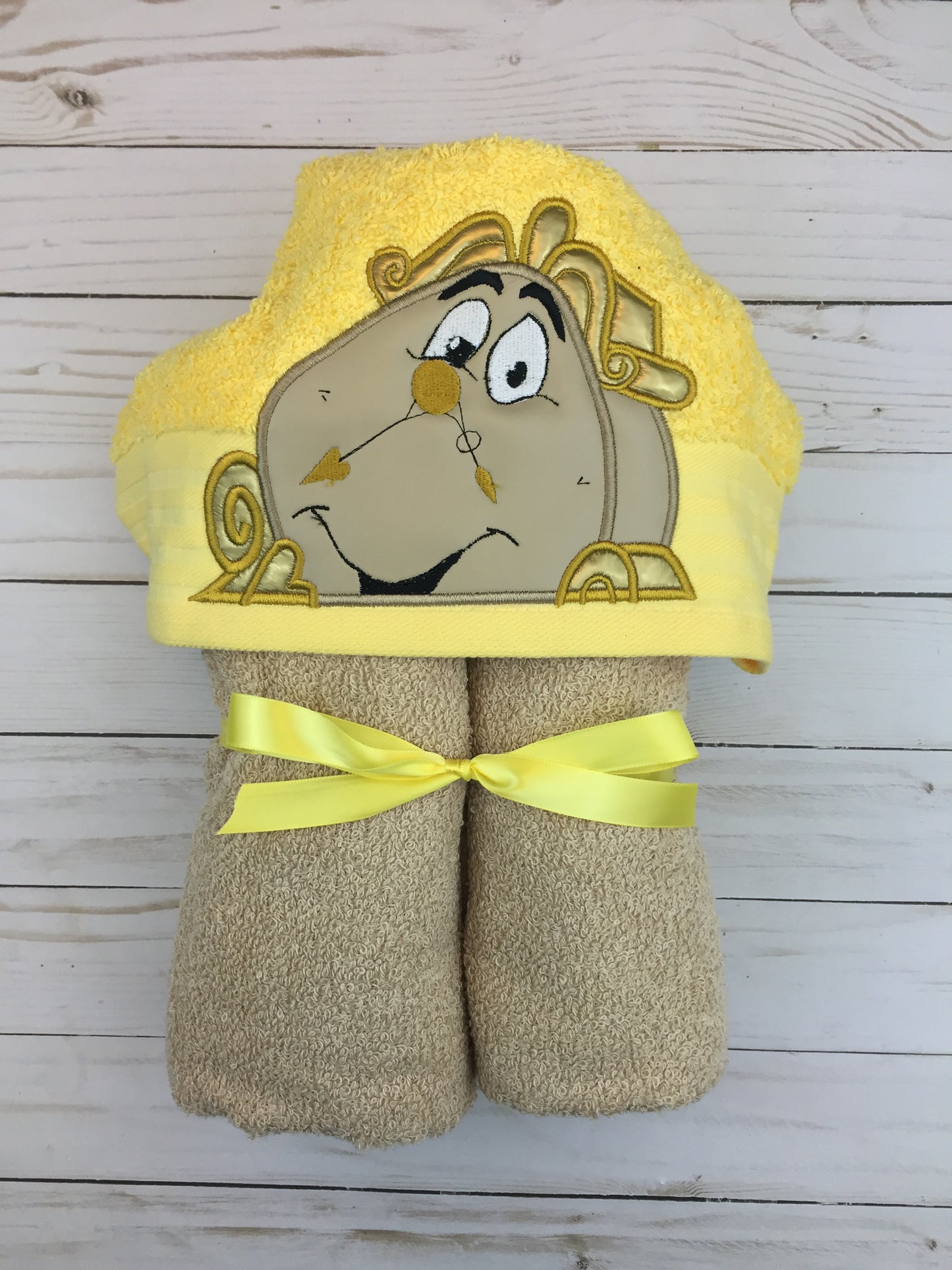 Beauty Princess and the Beast Hooded Bath Towel