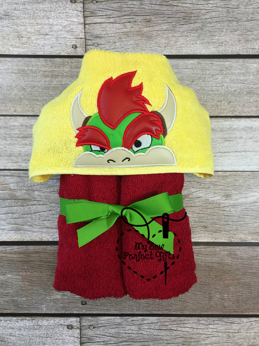 Bowser Hooded Bath Towel