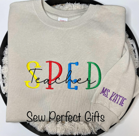 Adorable Special Education Crewneck Collection