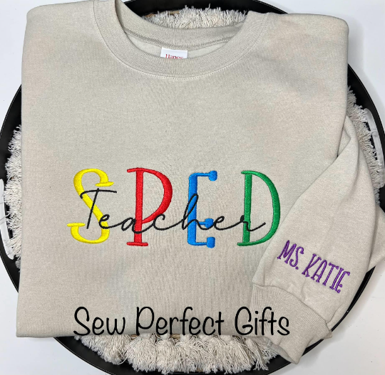 Adorable Teacher Crewneck Collection