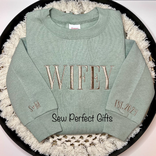 Adorable Wifey Crewneck Collection