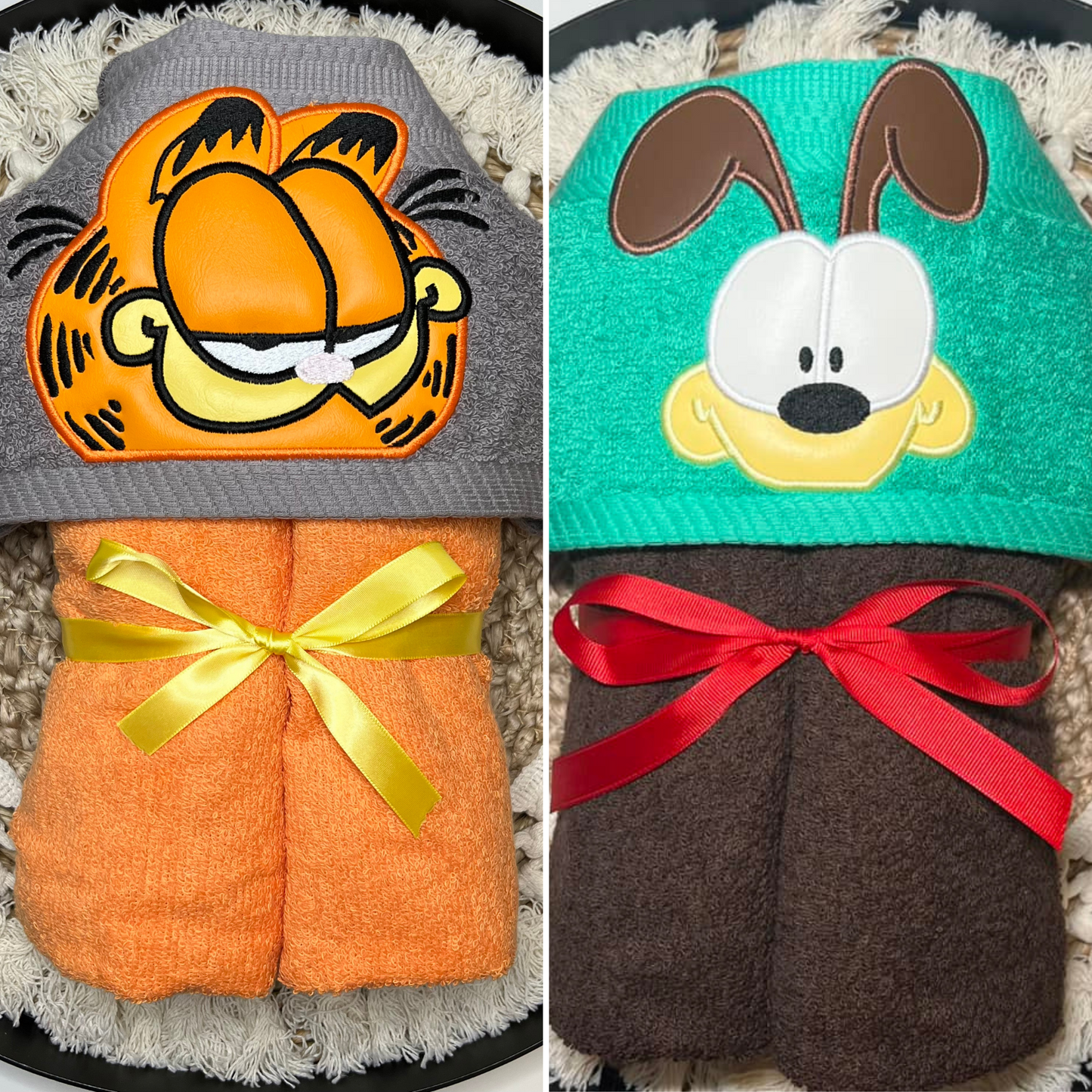 Garfield and Friends Hooded Bath Towel