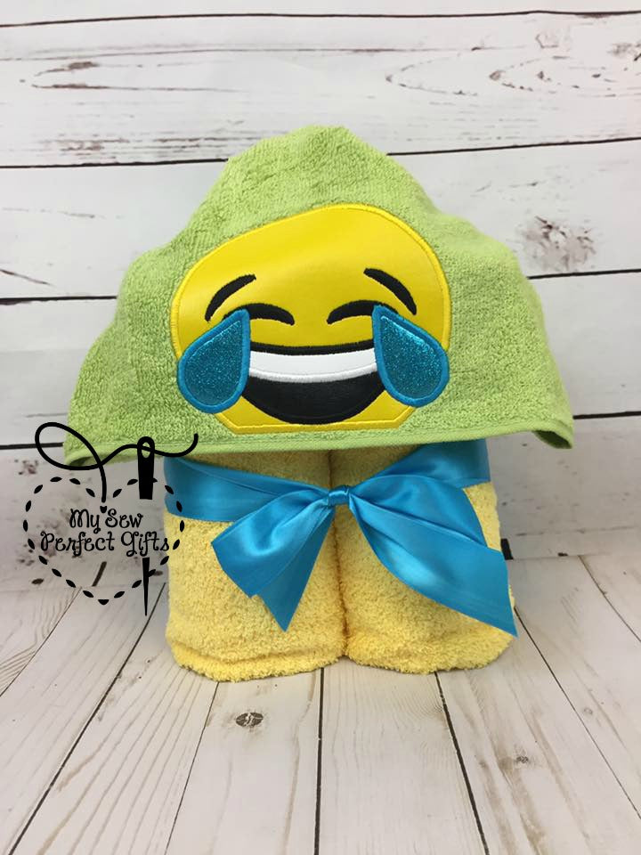 Emoji Hooded Bath Towel