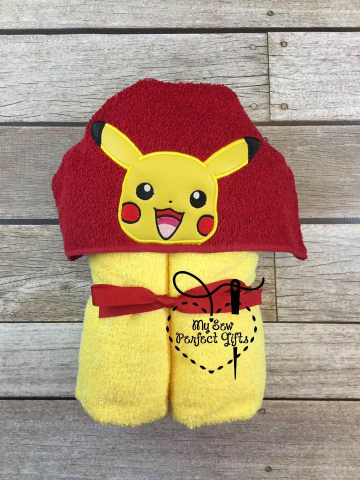 Pokémon Hooded Bath Towel