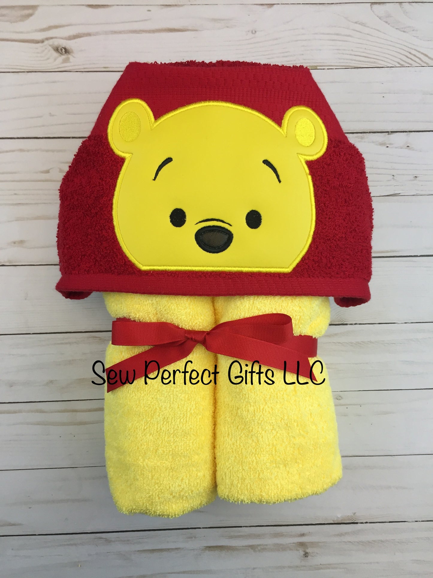 Pooh and Friends Hooded Bath Towel