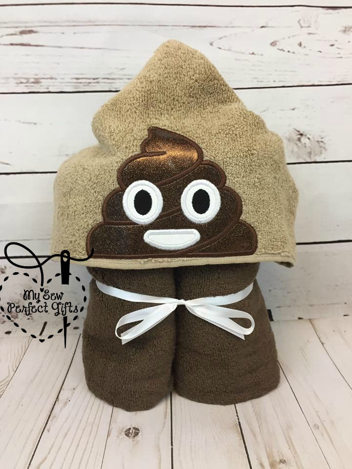 Emoji Hooded Bath Towel