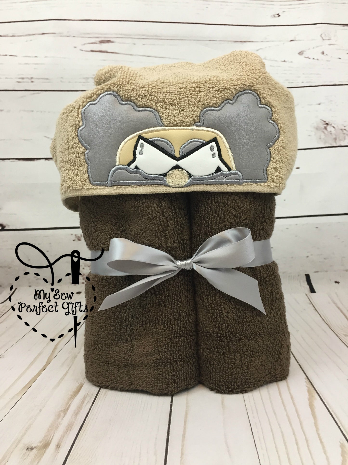 Underpants Friends Hooded Bath Towel