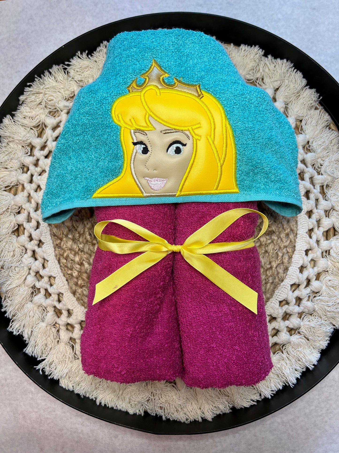 Princess Friends Hooded Bath Towel